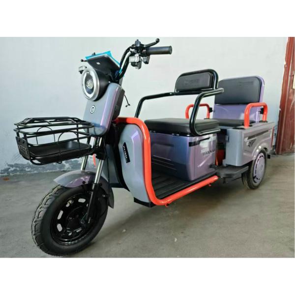 Electric Mobility Tricycle Tuk Tuk Leisure With Canopy Pulling Battery Car