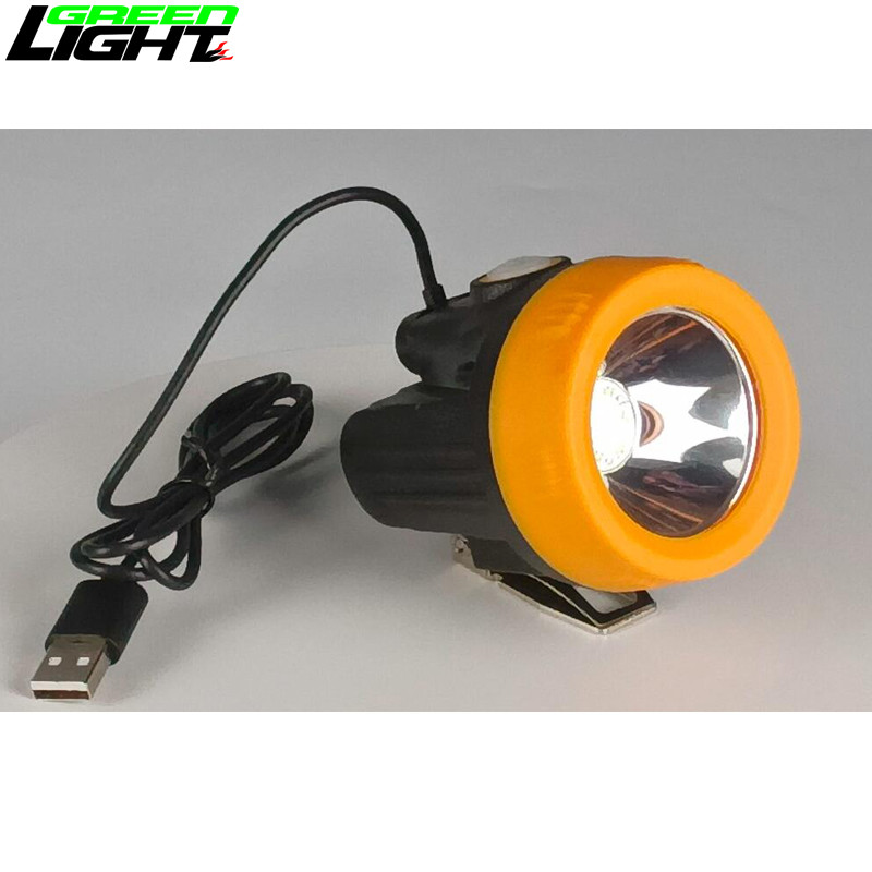 USB заряжающаяся шахтёрская лампа, 10000 LUX GL2.5-C взрывостойкая шахтёрская лампа