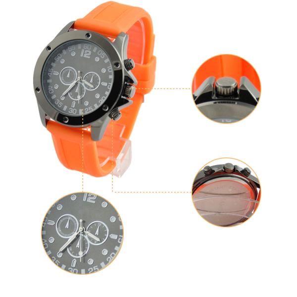 Дозор 1-3 Атм спорт силикона зеленого цвета водостойкий с случаем сплава