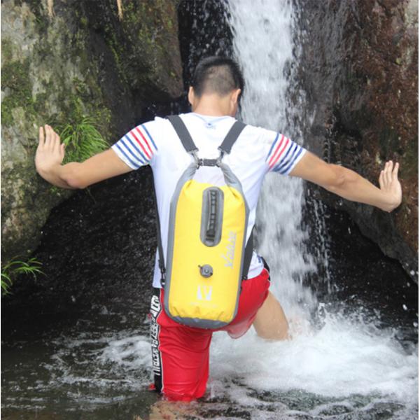 10L ПВХ брезент сухой мешок Сверхбортные водонепроницаемые сумки Кайакизм Каноэ Плавание Дайвинг