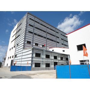 High Strength Industrial Steel Buildings Large Span Prefabricated Commercial Building
