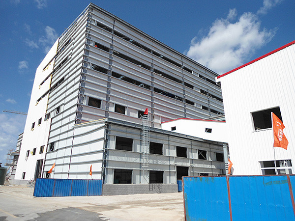 High Strength Industrial Steel Buildings Large Span Prefabricated Commercial Building