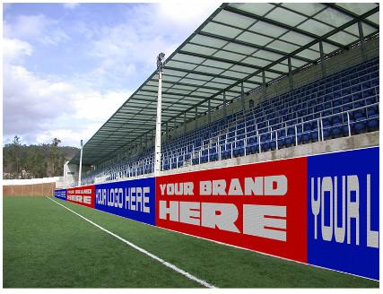 Outdoor Gym Full Color Football Stadium Banners 100000 Hours Life Span 2 years warranty with the best price