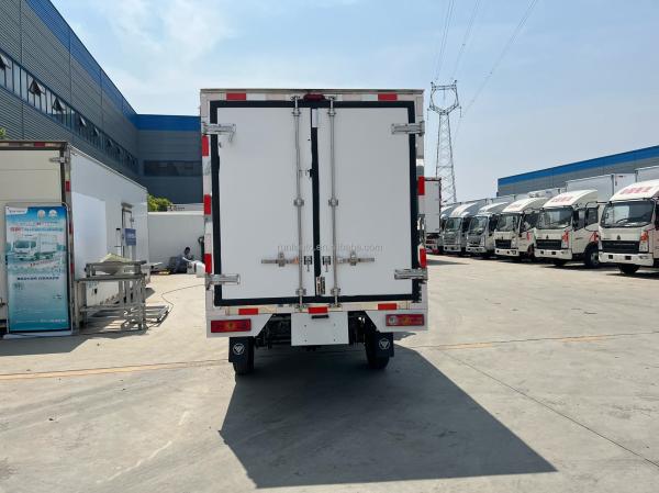 Factory Promotion Refrigerator Truck Customized Cold Special Freezer  Foton Xiangling V1 116HP 4X2 2.8M  Box Refrigerated Truck