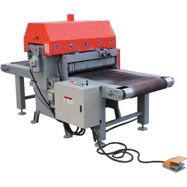 Double blade board edger wood saw machine, Slab Edger Saw with Laser positioning