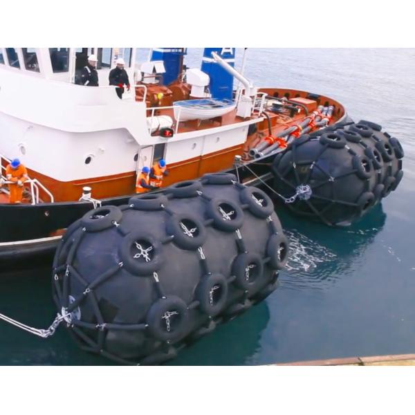 50Kpa Pneumatic Rubber Fender Yokohama Rubber Marine Fenders