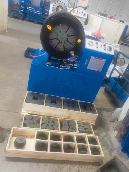 4 Inch Hydraulic Hose Crimping Machine with 16 Dies 6-102mm Range