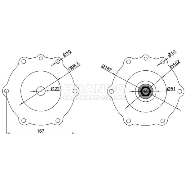 Клапан реактивного сопла 2,5