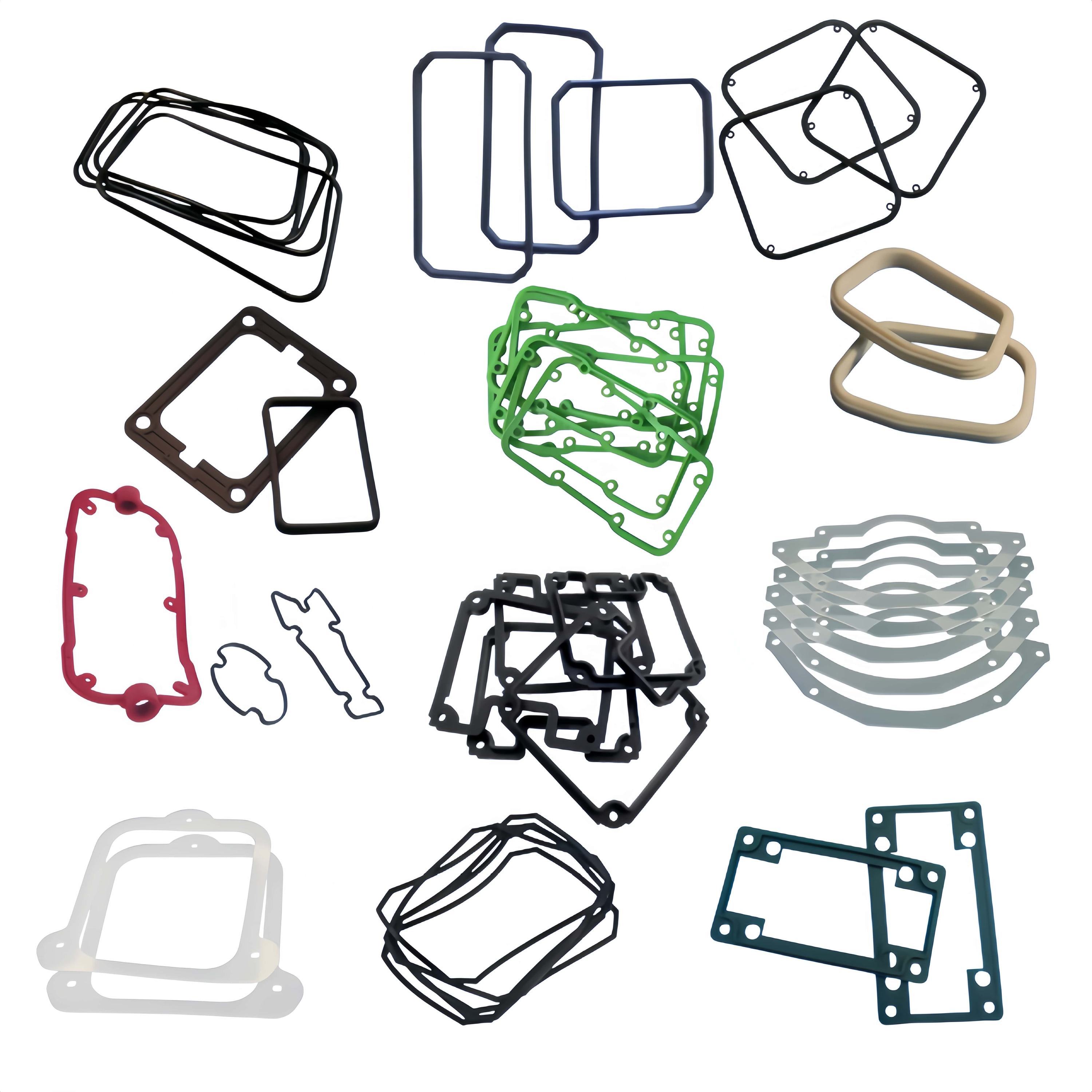 Waterproof Silicone Rubber Sealing Parts Dustproof Gasket Smart Home Electronics 20-90 Shore A OEM Custom