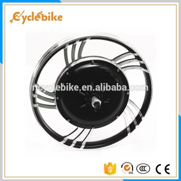 High Speed Electric Bike Hub Motor , 36v 500w Electric Motor For Bicycle Front Wheel