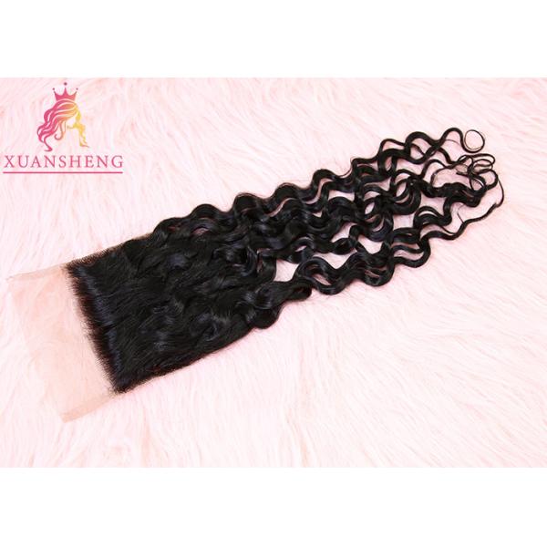 Italian Curly 5*5 Transparents Lace Closure