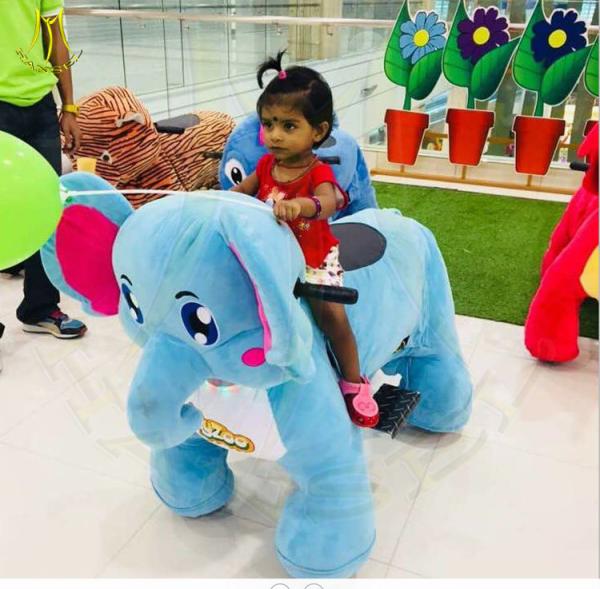 Hansel  2018 new design indoor mall kids ride on animals toys in USA