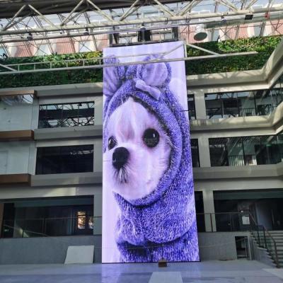 P10 LED Transparent Video Wall With 120 Degree Viewing Angle 10000 Hours Lifespan