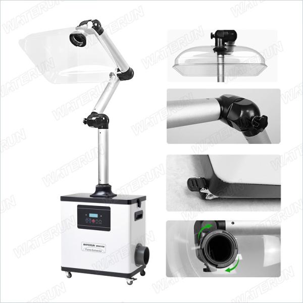 CE 235m3 / h Pure Beauty Nail Salon Fume Extractor , Salon Fume Extractor 220 Volt