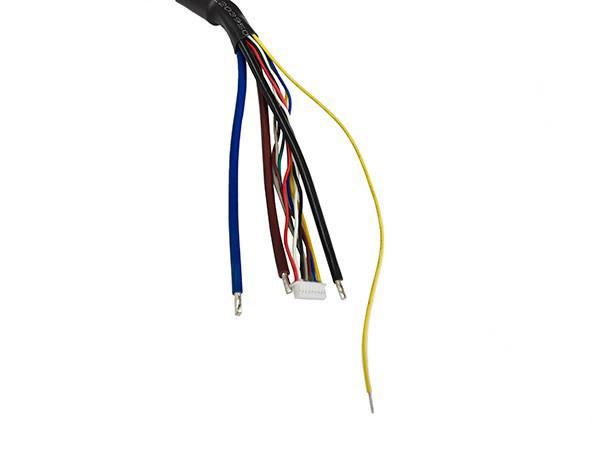 500V 12pin harness ferramenta eléctrica isolado blindado soldado harness cabo industrial