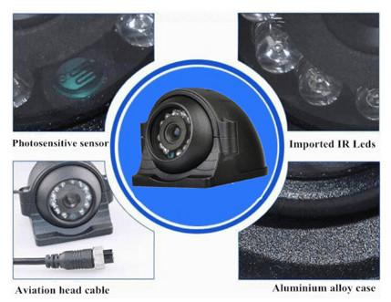 Waterproof Vehicle CCTV Camera System IP68 AHD 960P Wide Angle For Bus