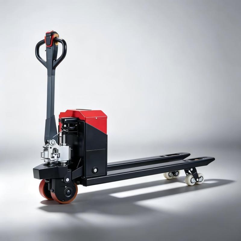 Compact Semi Electric Pallet Truck Warehouse Semi Electric Pallet Jack 1000w