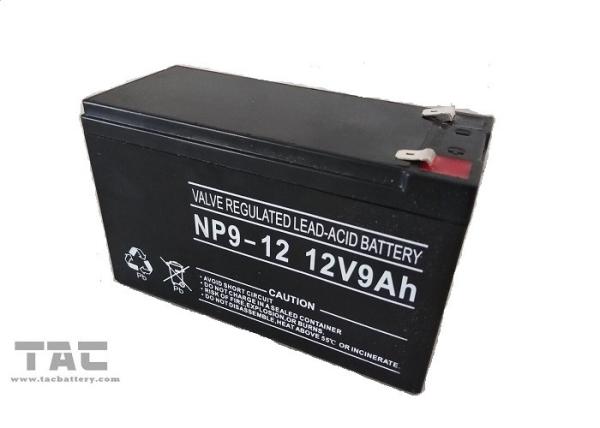 o bloco 12V 9.0ah da bateria 12V selou o bloco da bateria acidificada ao chumbo para o veículo de E