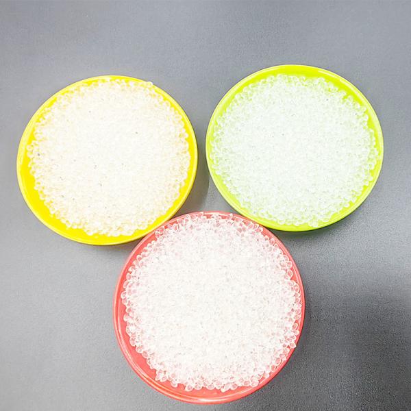 Polyether Based Transparent Anti Static TPU Granules Offering High Tear Strength Tensile Property And Superior Folding Performance For Industrial