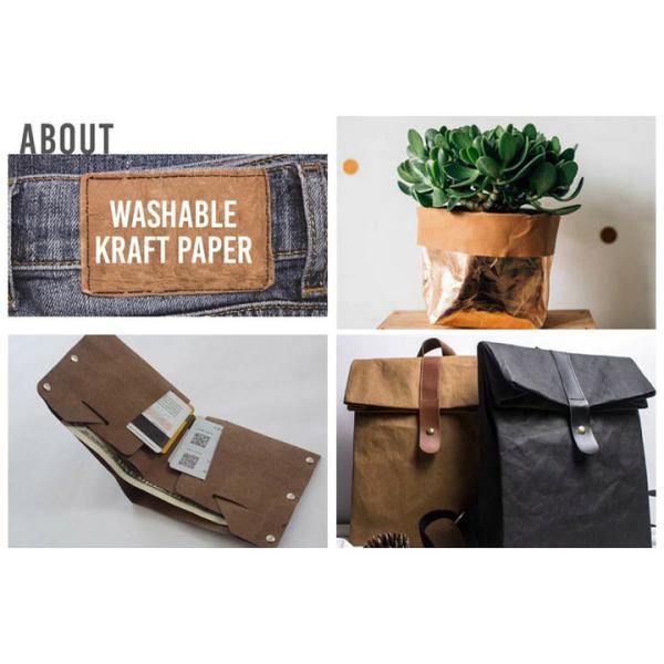 Бумага Крафт 0. 55мм красочной ткани Вашабле до 0. 8мм в крене для сумки