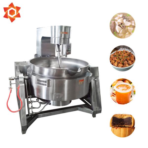 200 Liter Large Meat Processing Equipment Commercial Steam Electric Cooking Pot