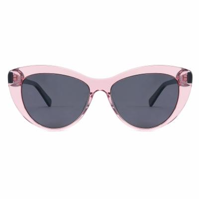 Bloco antiofuscante UVA do quadro do acetato das mulheres de TAC Lens Cat Eye Sunglasses