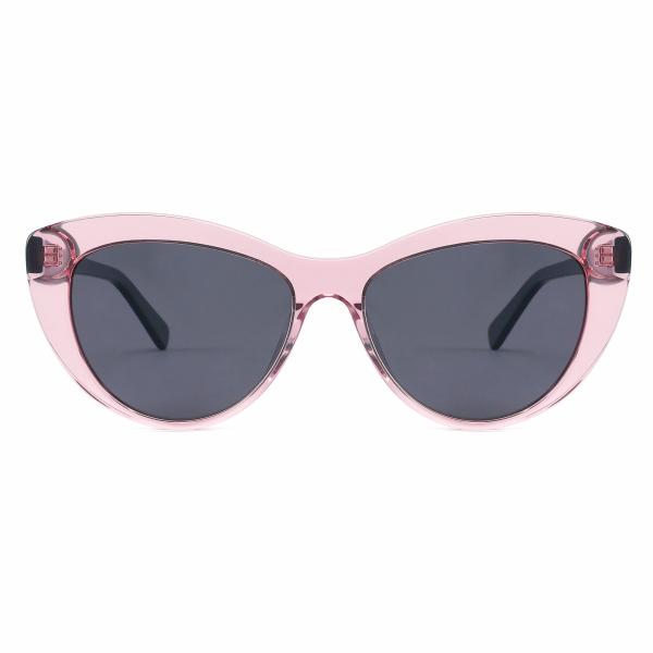 TAC Lens Cat Eye Sunglasses Women Acetate Frame Anti Dazzle Block UVA