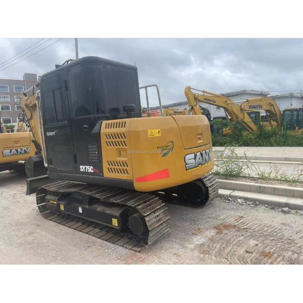 7.5 Ton Used Sany Excavator Second Hand Sany Crawler Excavator Sany75