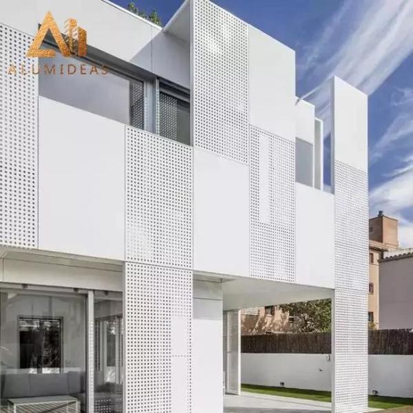 Exterior Aluminium Panel For Wall Cladding Installation
