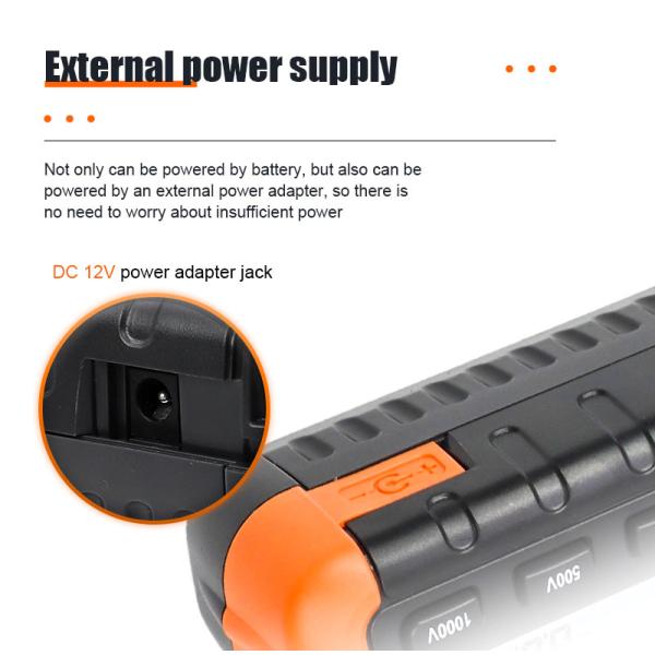 VICTOR 60D+ дисплеи в 2000 цифр интеллектуальный микроизоляционный тестер короткое замыкание измерения тока более 1 мА