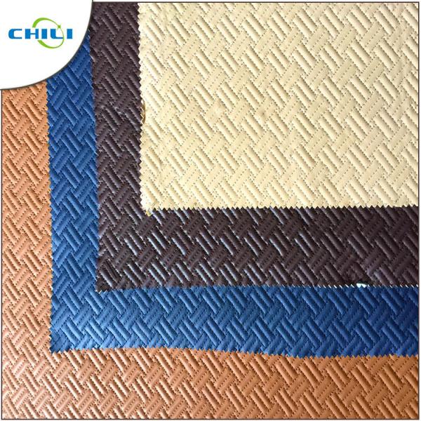 Popular Double Sided Quilted Fabric Artificial Machine Sewing Excellent Workmanship