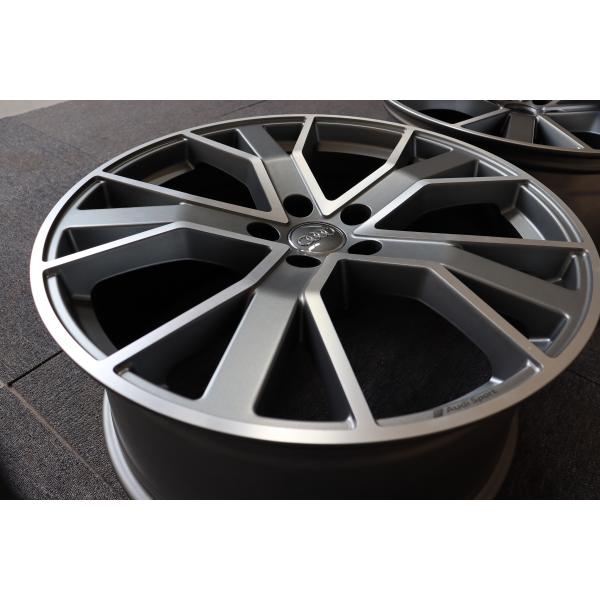 5*112 9J 20 Inch Alloy 5 Double Spoke Rims Fit Tire 265 40 ZR20