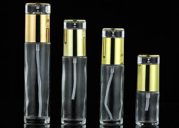 Customization Cosmetic Pump Bottle Sets Empty Glass Cream Jar And Bottle 30ml -150ml