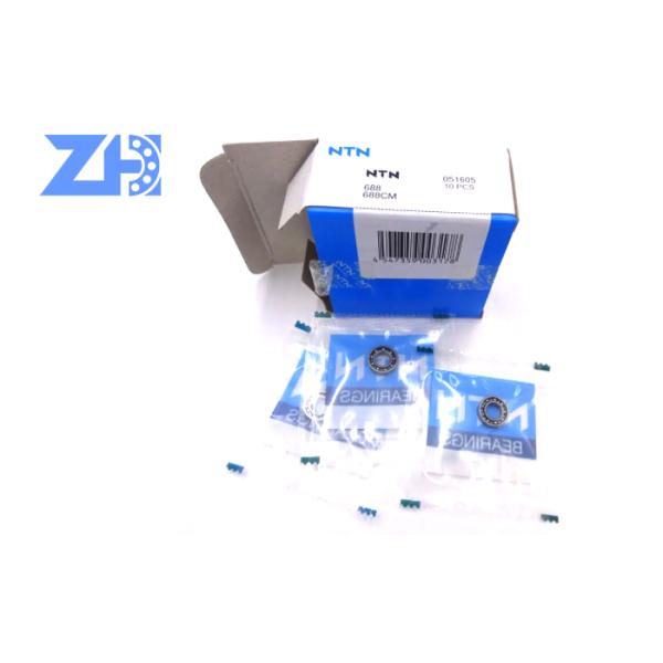 Шарикоподшипник высокой точности НТН 688 ЗЗ РС ОТКРЫТЫЙ глубокий шариковый Беарин паза