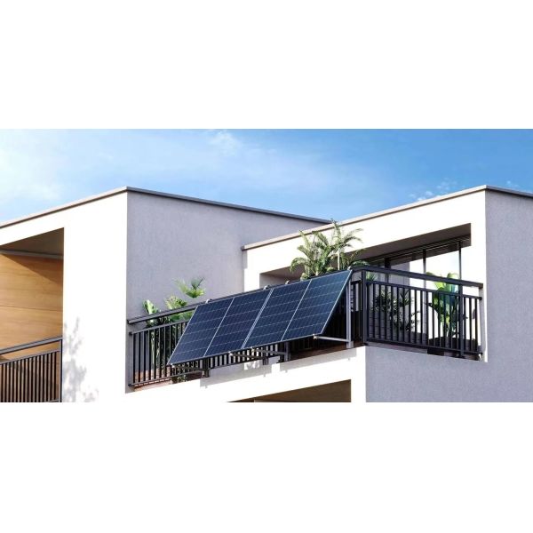 Anti Backflow Plug And Play PV 1kW Balcony PV System 2kW Home Solar Power Station