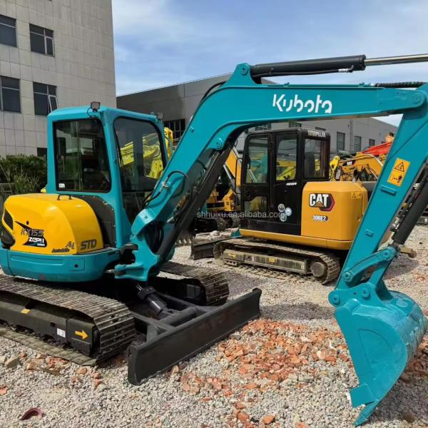 used excavators kubota 155 163 /construction small equipment secondhand mini excavator