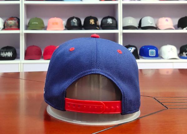 ACE Cool Outdoor Unisex Custom 3D Embroidery Logo Red Bill Peak Hip Hop Baseball Snapback Cap