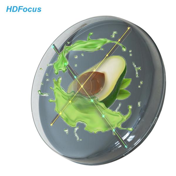 3d Hologram Projector Fan 4 Blades Hologram 50cm Big Holographic Led Advertising Display Cloud Wifi App Control