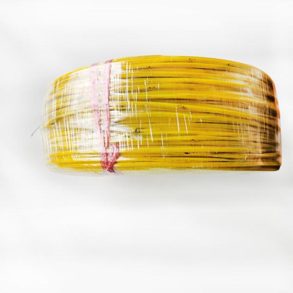 Thermocouple k-type Compensation Extension Wire Cable Fiberglass Jacket Extension Thermocouple Cable With Yellow Fiberglass Insulation