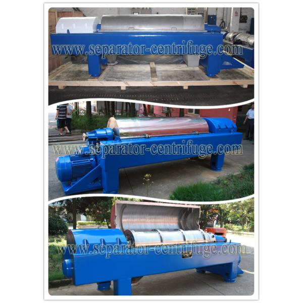 Continuous Decanter Centrifuge For Industrial Waste Water Treatment