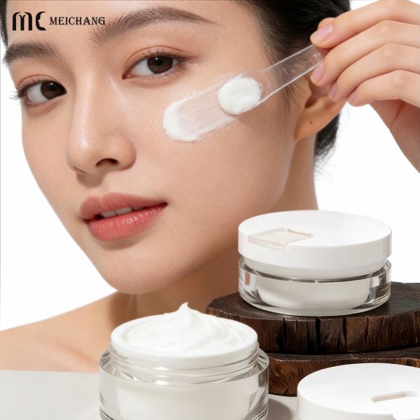 30g 50g Air Tight Cleansing Balm Jar with Built-in Spoon（MC-AS-552)