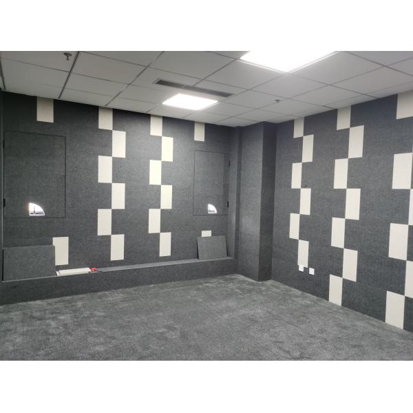 Eco High Density PET Acoustic Panels 1220mmx2420mm Wall Ceiling Acoustic Panels