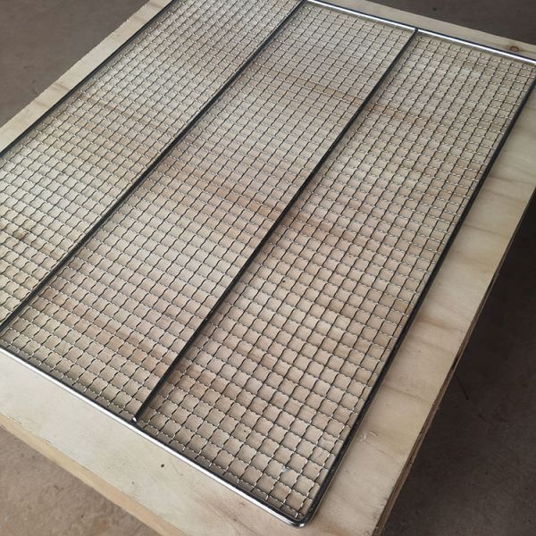Food Grade 18x26 Inch 304 Stainless Steel Wire Mesh Baking Drying Tray