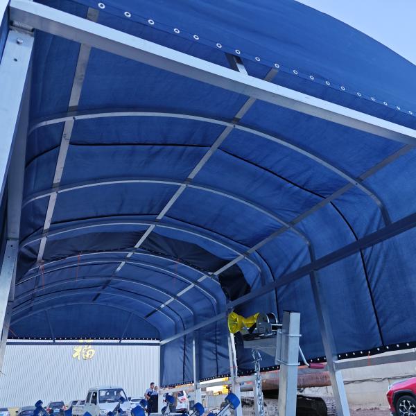 8x3x3M Marine-Grade Aluminum Boat Dock Shelter