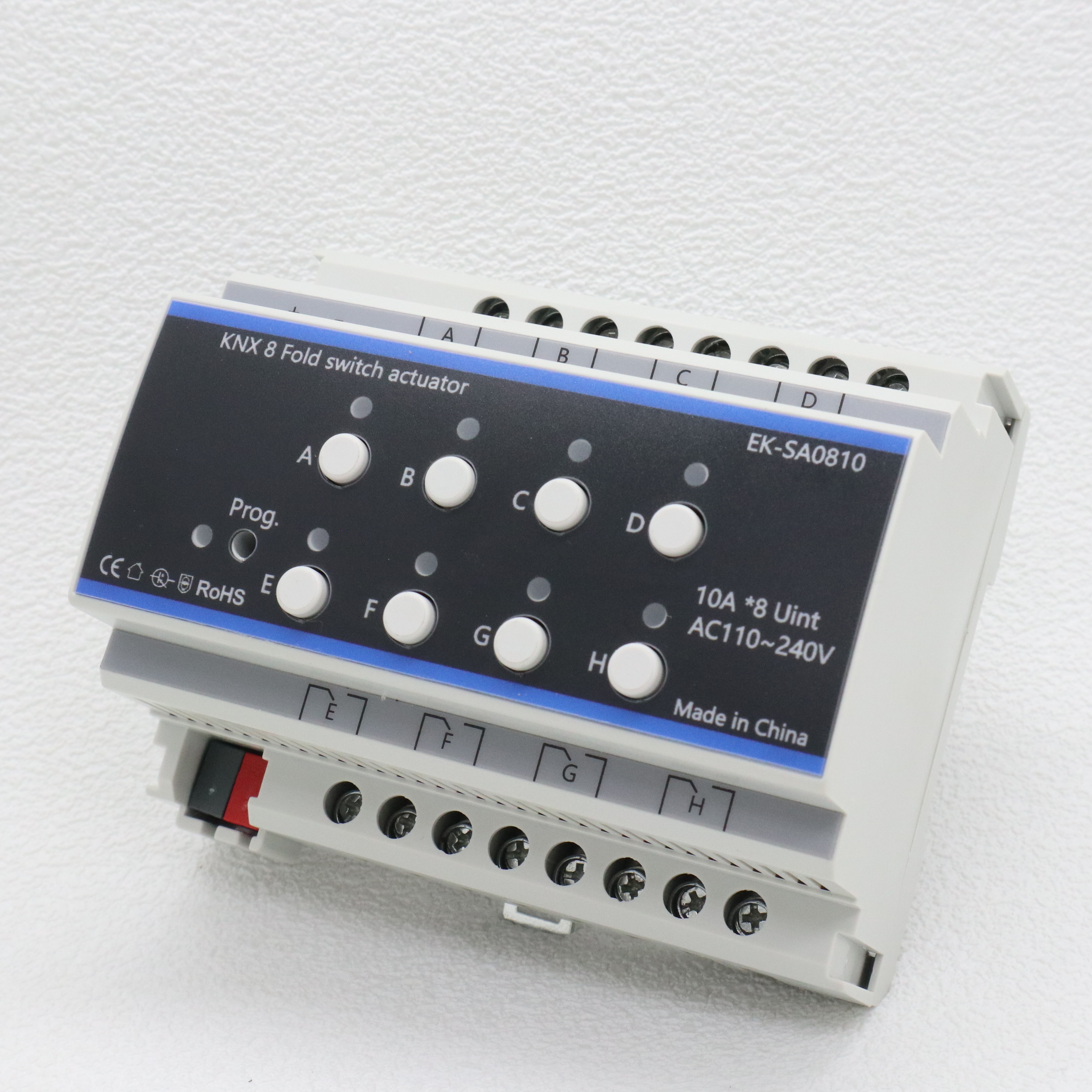 Best Price KNX System Building Switch Actuator for Home Automation Smart Light Control CE ROHS 3 Years Warranty