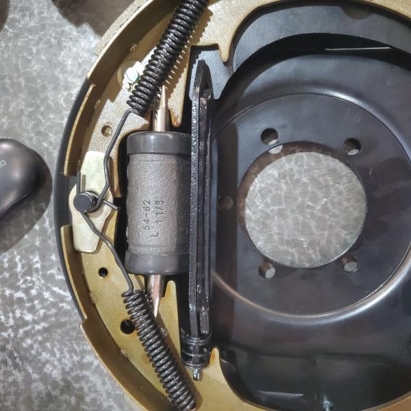 Duo Servo 12''X2-1/4'' Hydraulic Trailer Brake Complete Emergency Parking Brake