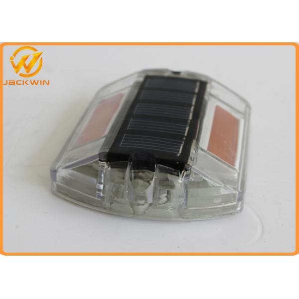 Yellow Polycarbonate Solar Road Cats Eyes Road Markings Path Deck Dock LED Light