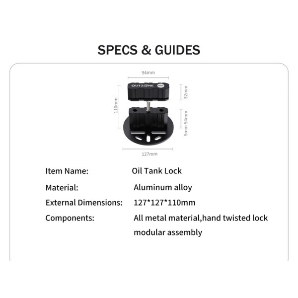 Oil Tank Lock