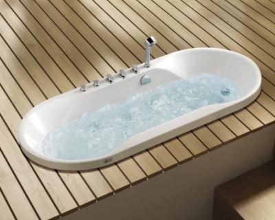 Banheira de massagem Whirlpool acrílico gota na banheira de banho M1707