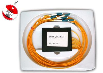 Único modo e multi divisor da fibra óptica do PLC do modo 1×8 para a redundância da rede